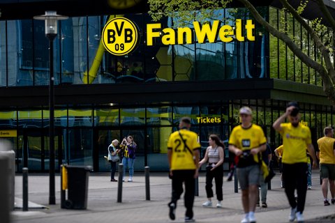 Exterior of Borussia Dortmund FanWelt