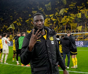 24/25, Bundesliga, Bundesligasaison
Samstag 22.02.2025, 1. Bundesliga Saison 24/25 - 23. Spieltag in Dortmund, Borussia Dortmund - 1. FC Union Berlin, .Serhou Guirassy (BVB) ..Copyright:.Borussia Dortmund GmbH & Co. KGaA.Rheinlanddamm 207-209.44137 Dortmund..(NO IPTC-stripping allowed).EDITORIAL USE ONLY
