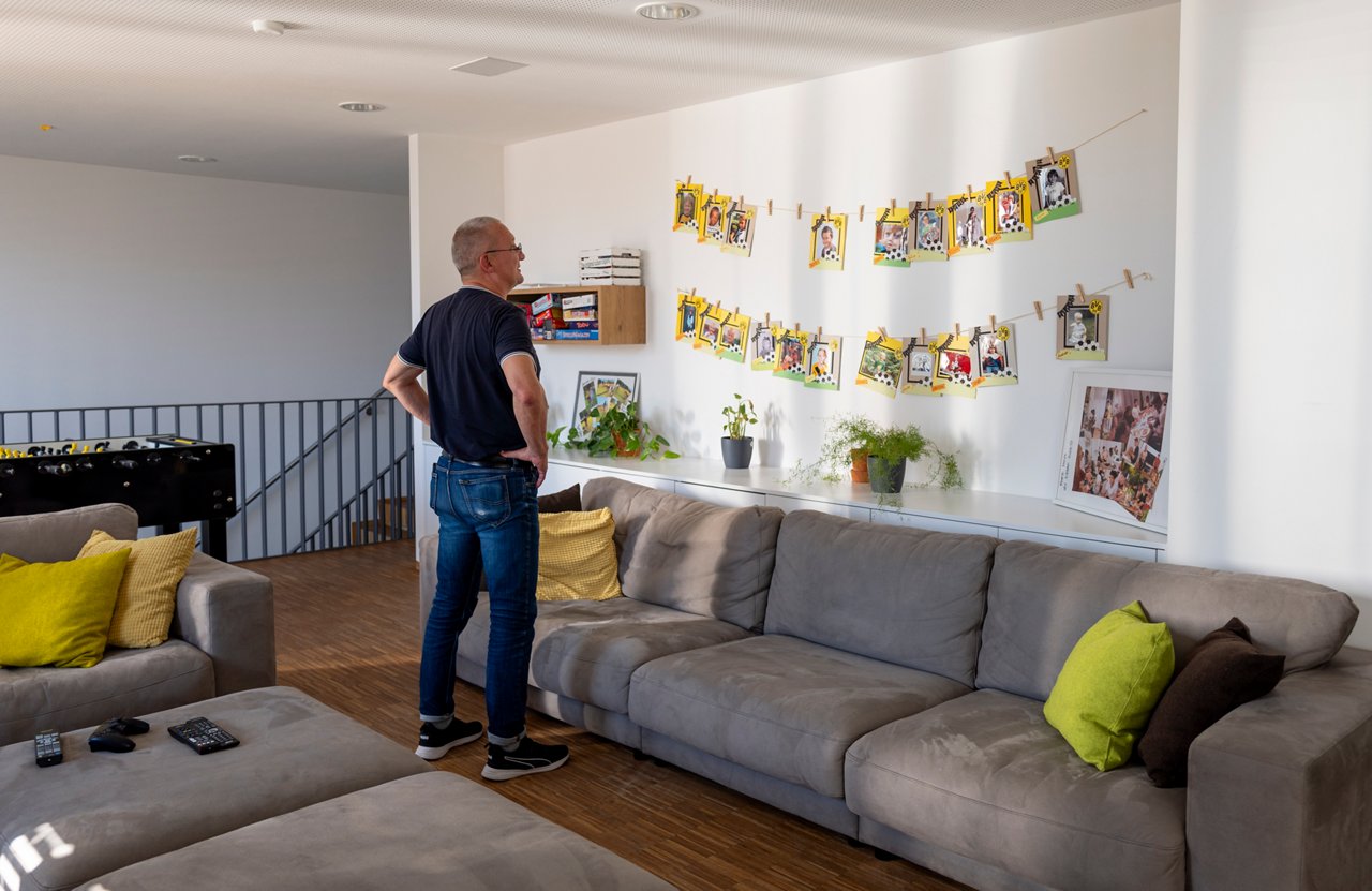 Matthias Röben im Jugendhaus