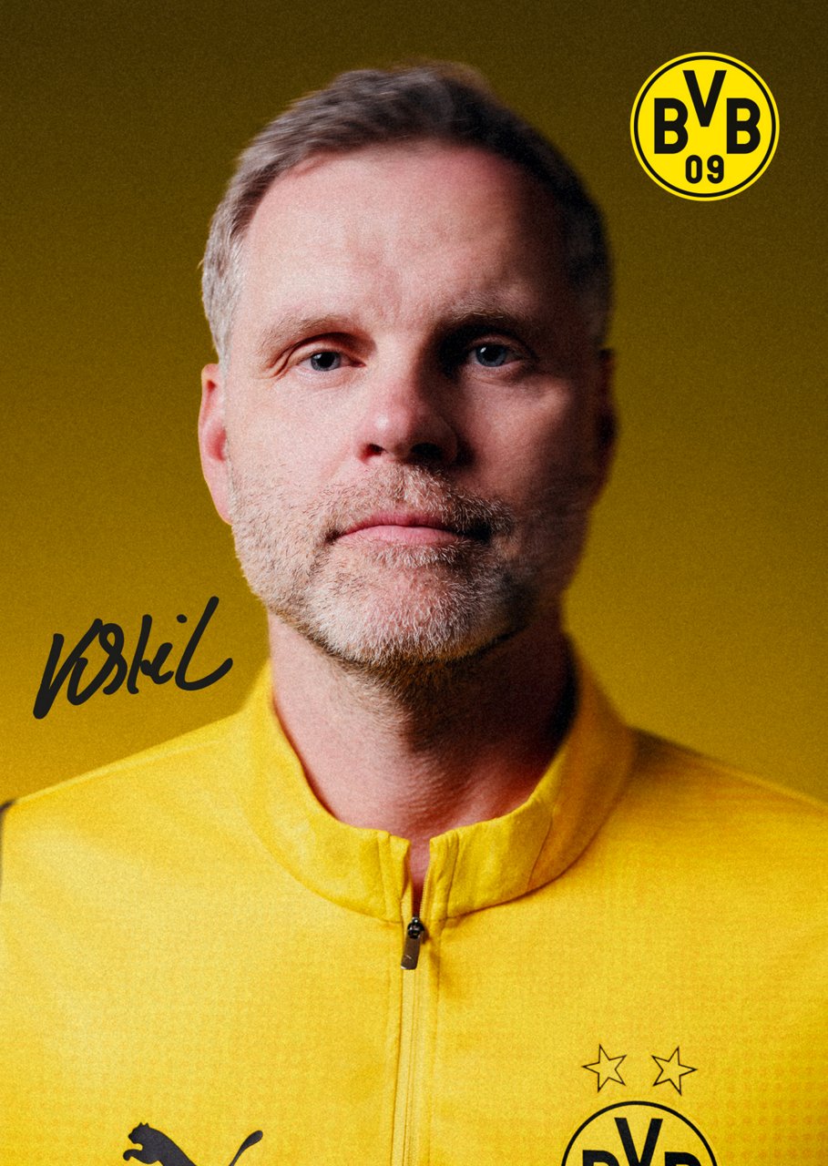 Vorderseite der Autogrammkarte von Matthias Kleinsteiber.