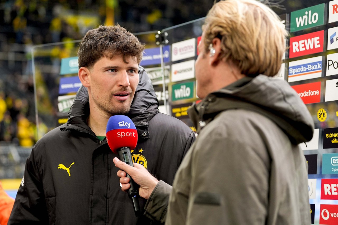 Gregor Kobel im Sky-Interview.