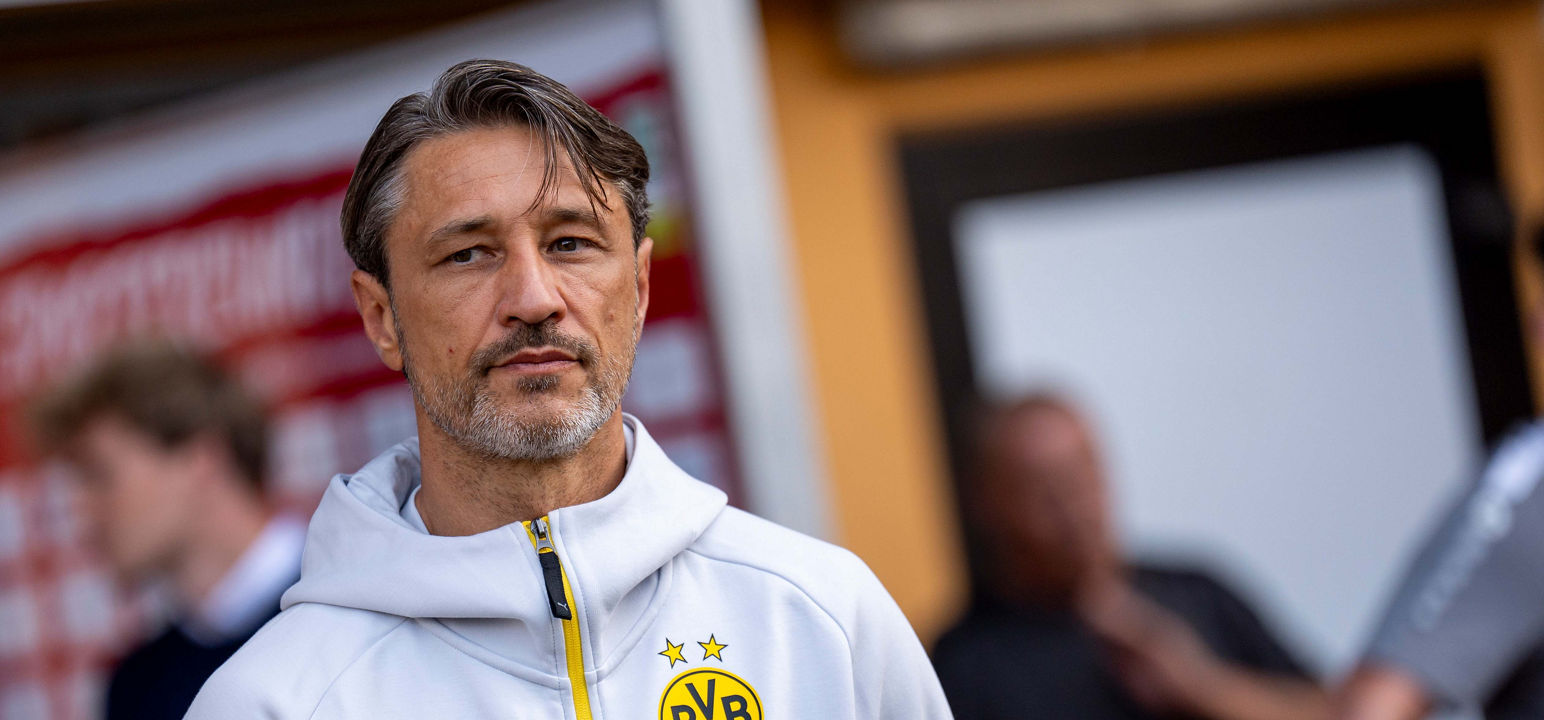 Niko Kovac beim Testspiel in Siegen.