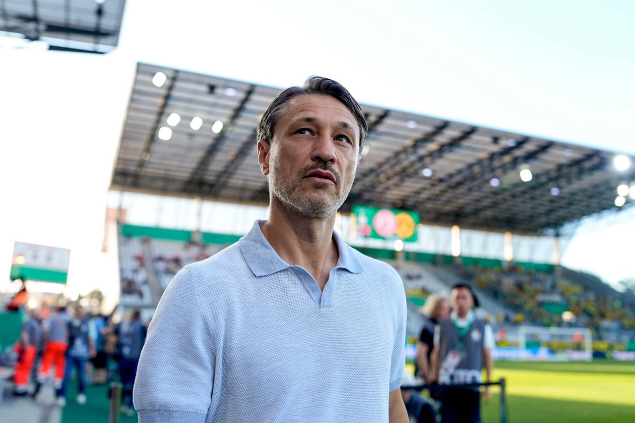 Niko Kovac im Stadion von Rot-Weiss Essen.