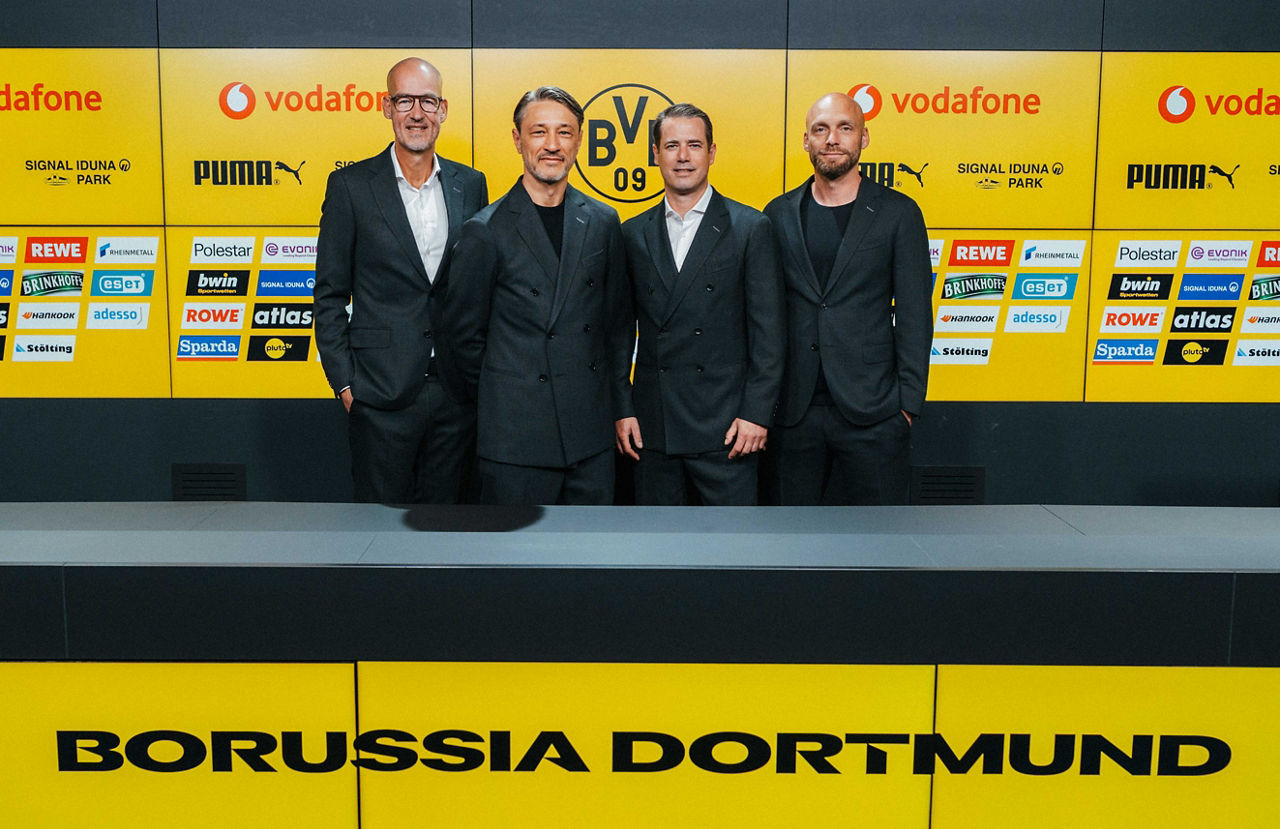 Borussia Dortmund extends head coach Niko Kovač's contract through June 2029