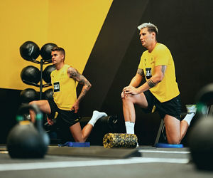 24/25, Bundesliga, Bundesligasaison, Training, Leistungstest, Leistungsdiagnostik
Mittwoch 10.07.2024, 1. Fussball - Bundesliga Saison 24/25 - Leistungsdiagnostik in Dortmund, .BV Borussia Dortmund - Training - .Alexander Meyer (BVB), Niklas Suele (BVB)..Copyright:.Borussia Dortmund GmbH & Co. KGaA.Rheinlanddamm 207-209.44137 Dortmund..(NO IPTC-stripping allowed).EDITORIAL USE ONLY
