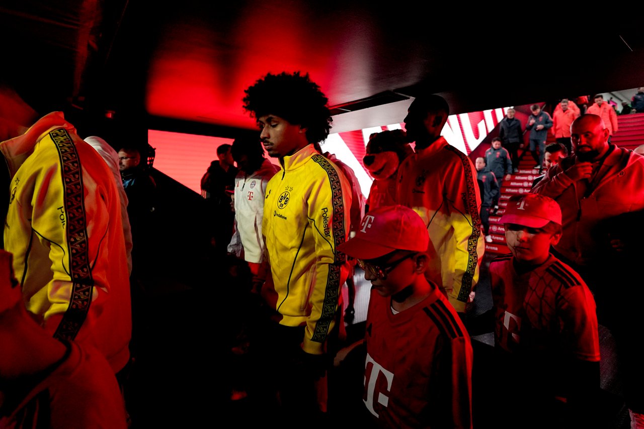 Samstag, 18.10.2025, 1. Bundesliga Saison 25/26 - 7. Spieltag in Muenchen, FC Bayern München - Borussia Dortmund 

Copyright:
Borussia Dortmund GmbH & Co. KGaA
Rheinlanddamm 207-209
44137 Dortmund

(NO IPTC-stripping allowed)
EDITORIAL USE ONLY