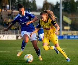 24/25, Westfalenliga, Frauen, Saison, Sport, football, soccer
Sonntag 27.10.2024, Frauen Westfalenliga Saison 24/25 - 10. Spieltag in Dortmund,    .FC Schalke 04 - Borussia Dortmund.Marjana Neceva (BVB).Copyright:.Borussia Dortmund GmbH & Co. KGaA.Rheinlanddamm 207-209.44137 Dortmund..(NO IPTC-stripping allowed).EDITORIAL USE ONLY