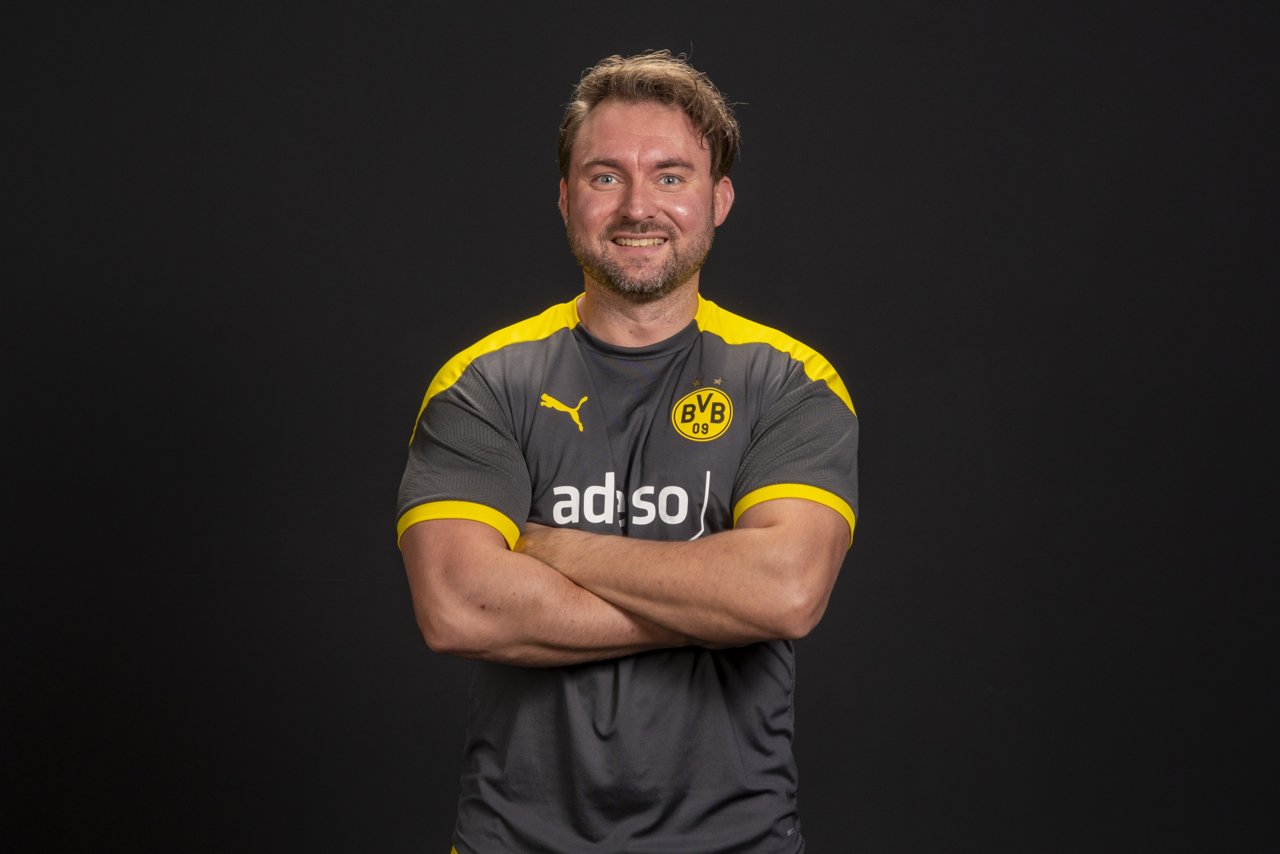 Sebastian Märker, Reha-Koordinator der U17-U23 des BVB und leitender Physiotherapeut NLZ.