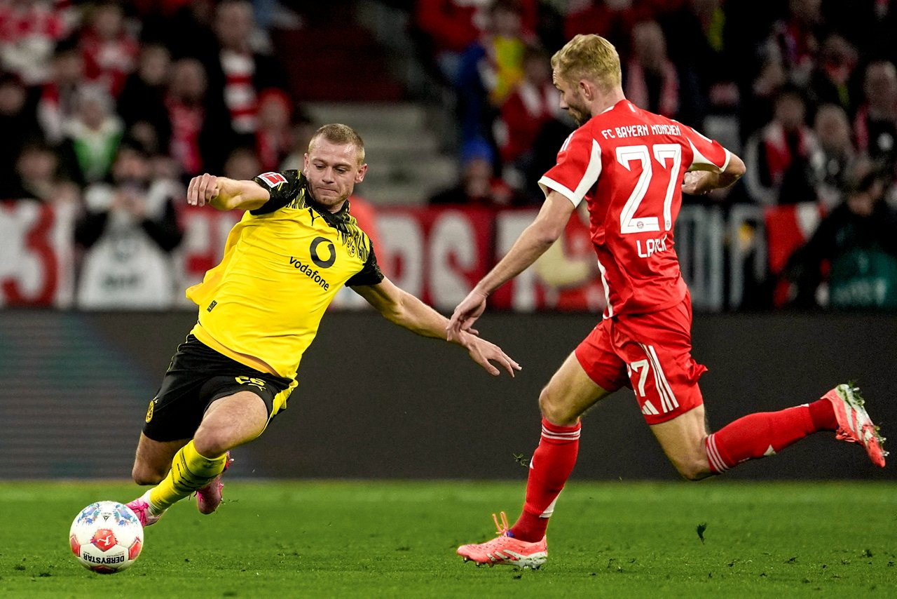 Samstag, 18.10.2025, 1. Bundesliga Saison 25/26 - 7. Spieltag in Muenchen, FC Bayern München - Borussia Dortmund 

Copyright:
Borussia Dortmund GmbH & Co. KGaA
Rheinlanddamm 207-209
44137 Dortmund

(NO IPTC-stripping allowed)
EDITORIAL USE ONLY