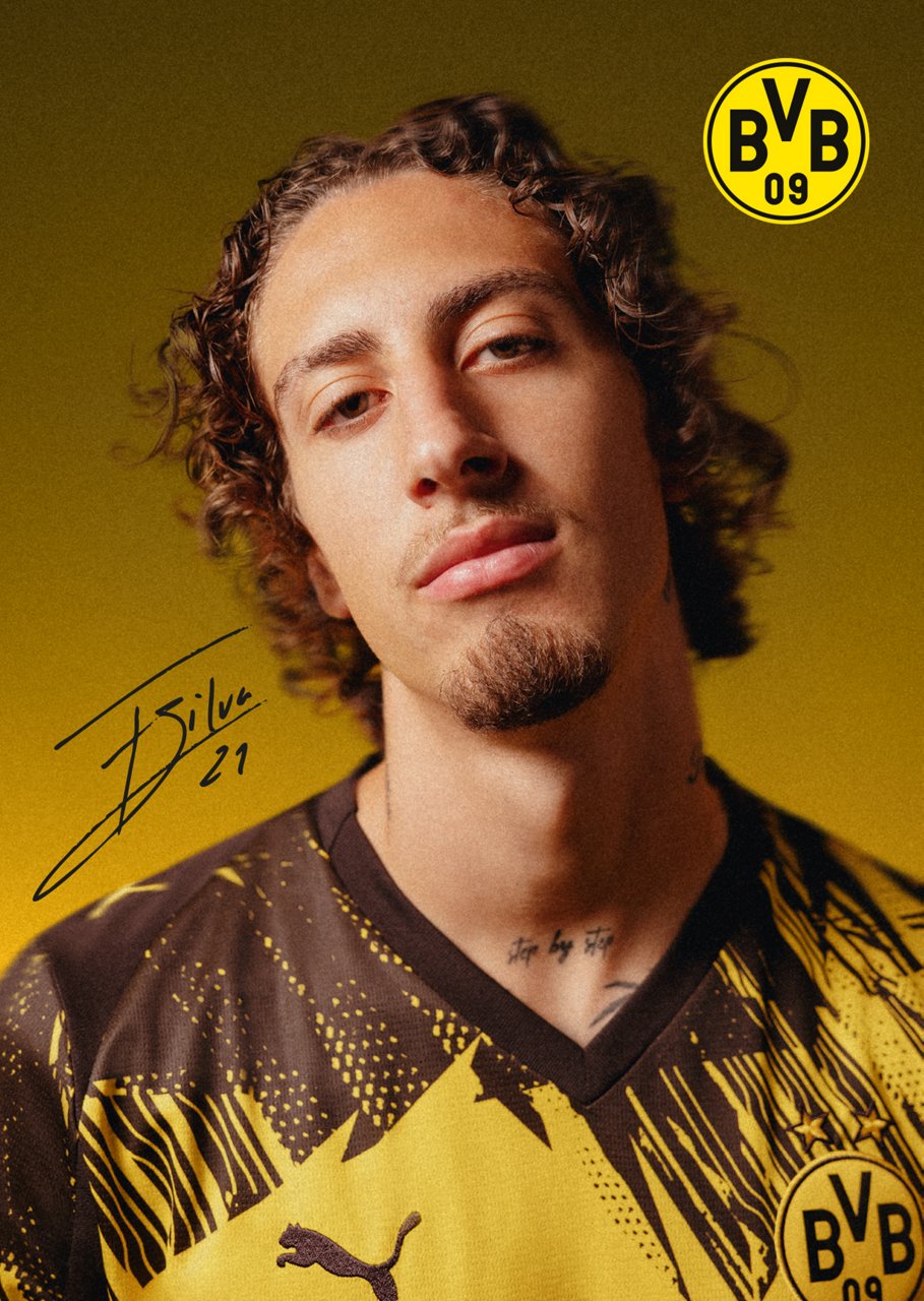 Vorderseite der Autogrammkarte von Fabio Silva.