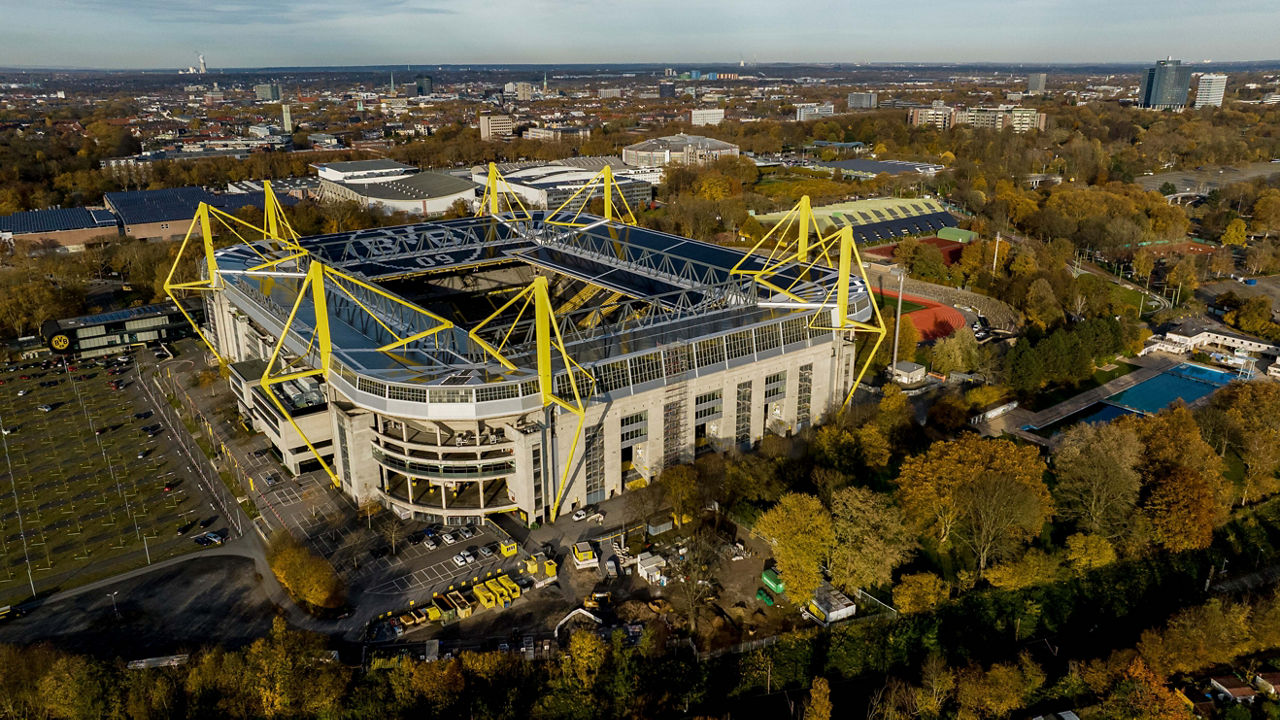 Signal Iduna Park vor dem Spiel