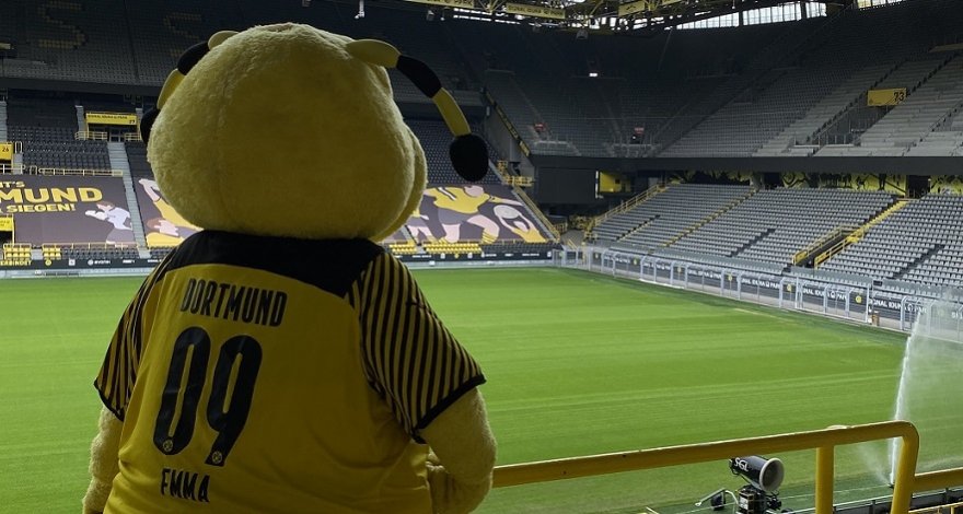 Erfahre mehr zu der Stadiontour mit Emma.