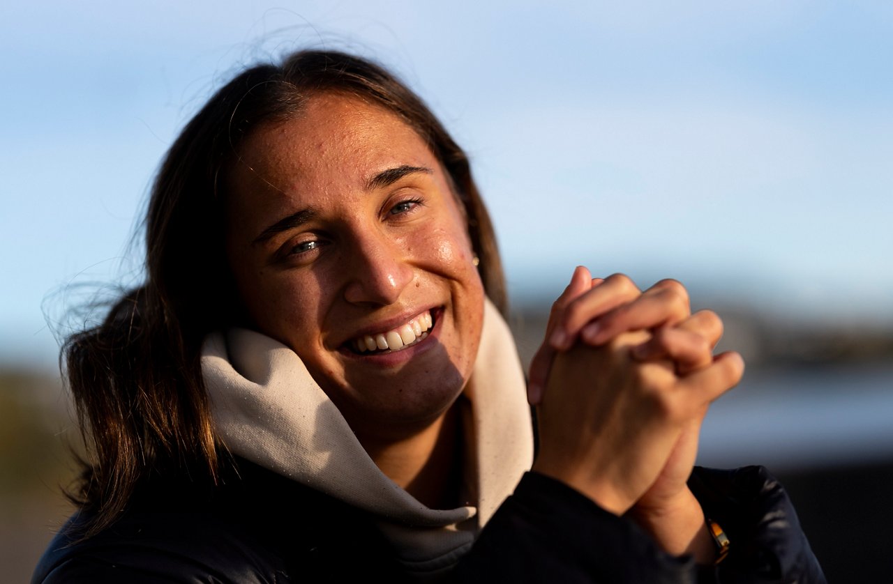 Jenske Steenwijk lächelnd.