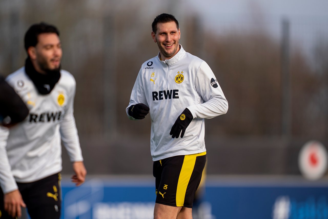 Niklas Süle auf dem Trainingsplatz.