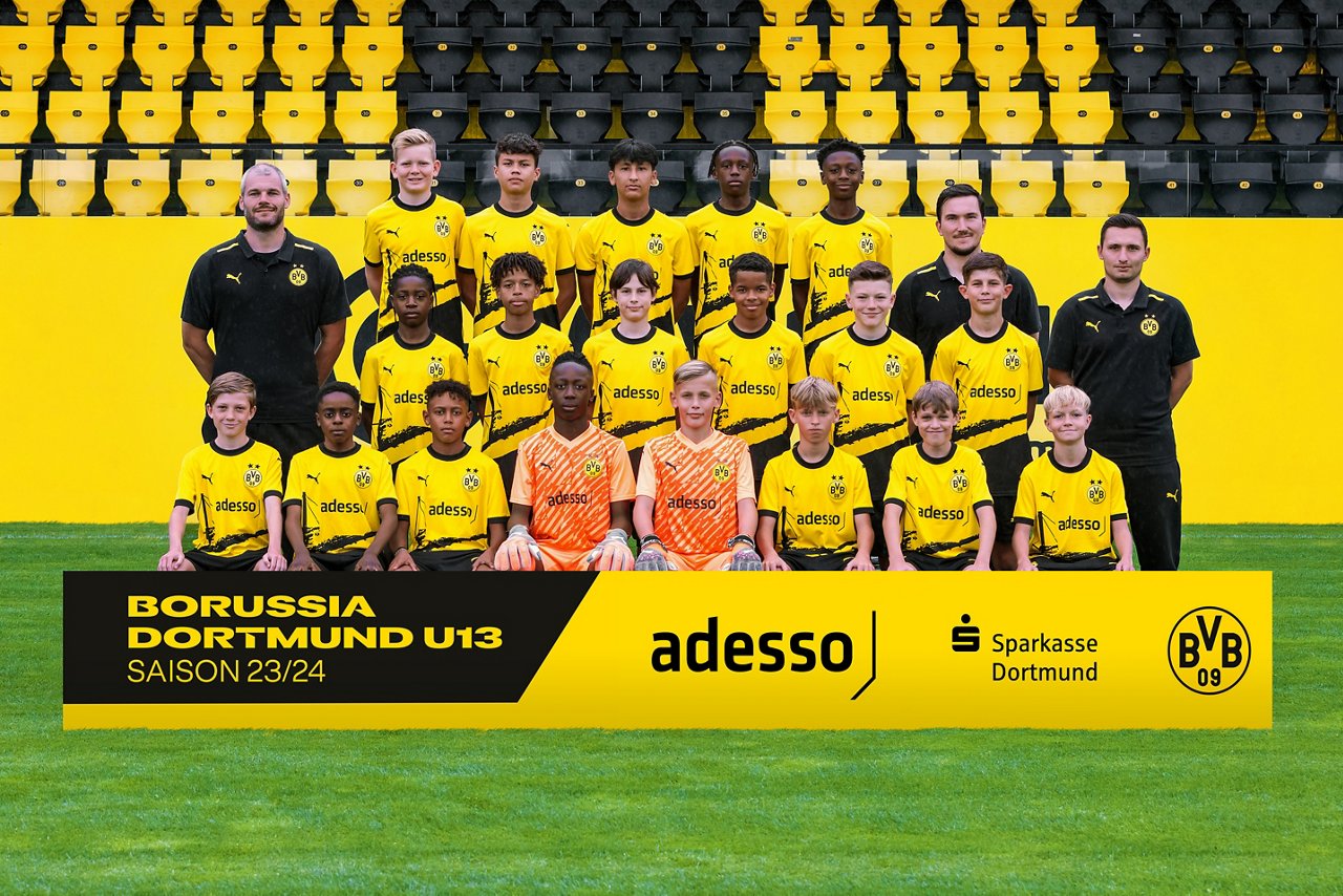 Team foto BVB U13