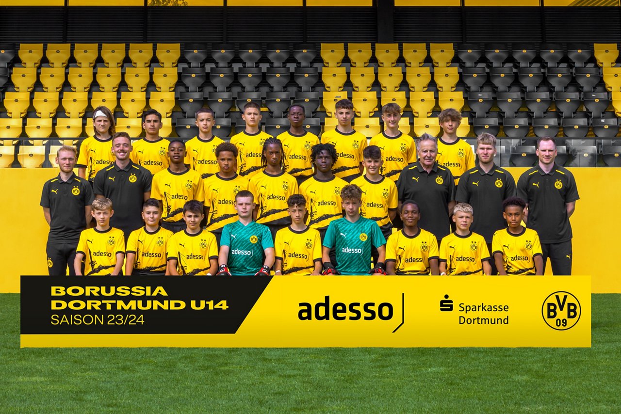 Team foto BVB U14