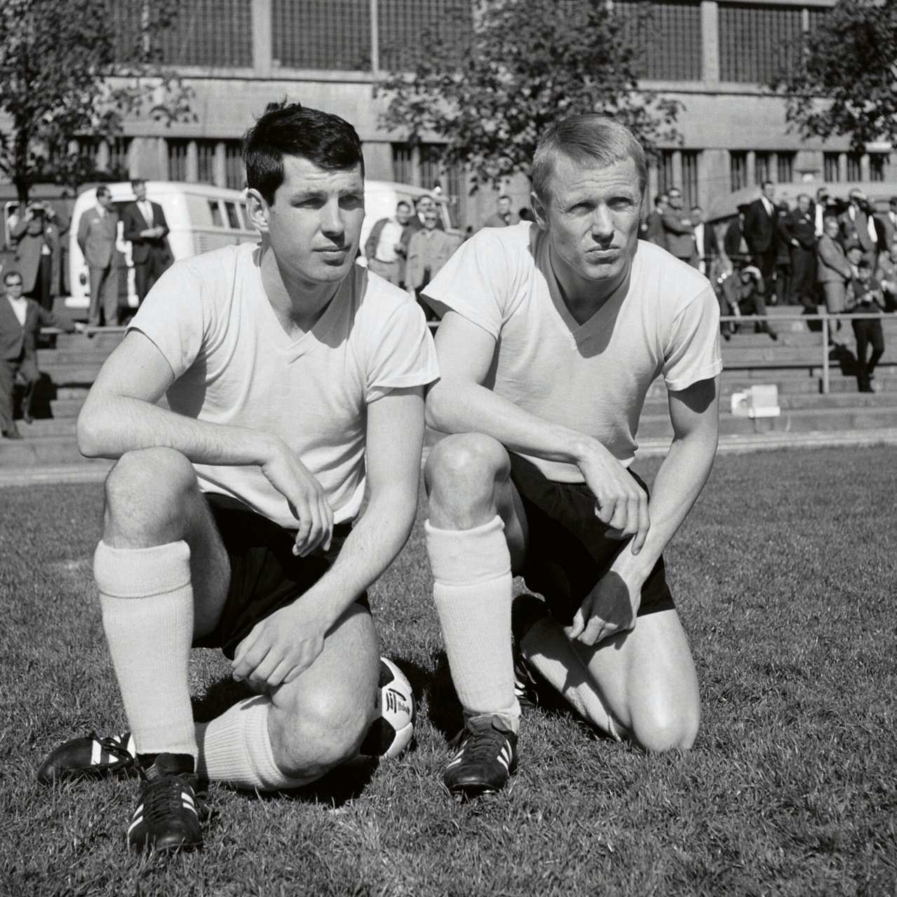 Lothar Emmerich und Siggi Held.