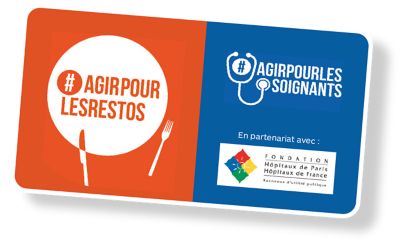  Ensemble, soutenons l’économie française, soutenons nos soignants. #Agirpourlesrestos #Agirpourlessoignants