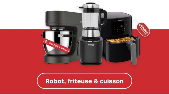 Robot, friteuse & cuisson