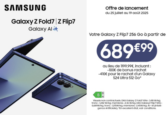 Samsung ZFLIP7 & ZFOLD7