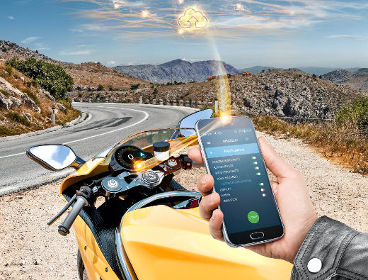IoT connectivity for 2 Wheelers