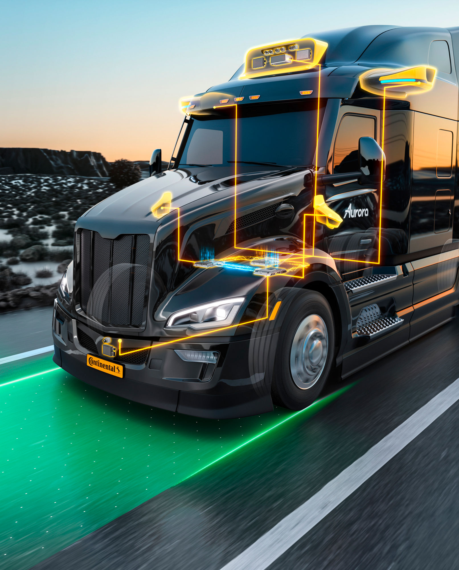 Continental Automotive  Autonomous Trucking Solutions
