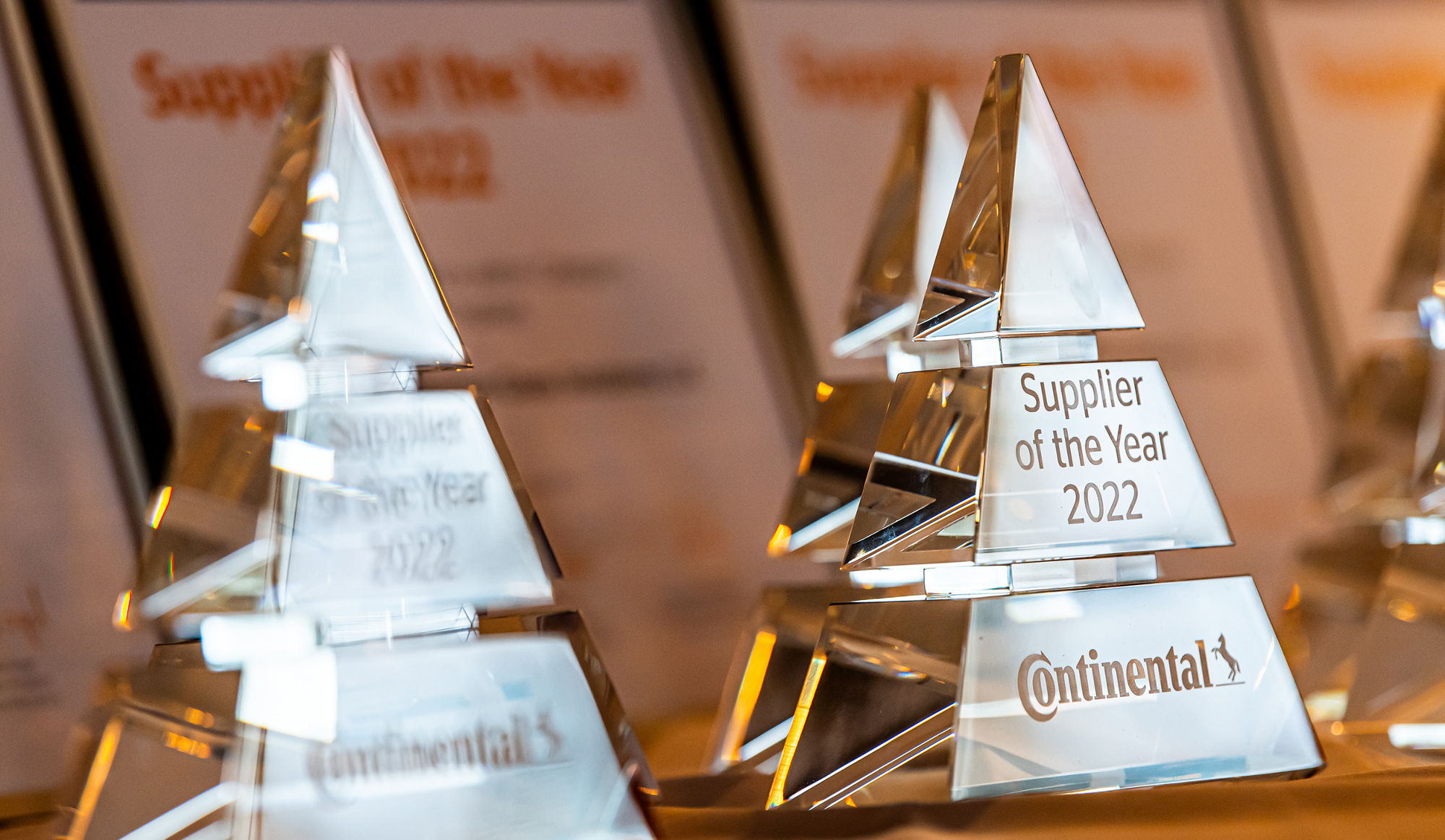 Continental Automotive Suppliers Awards Trophy