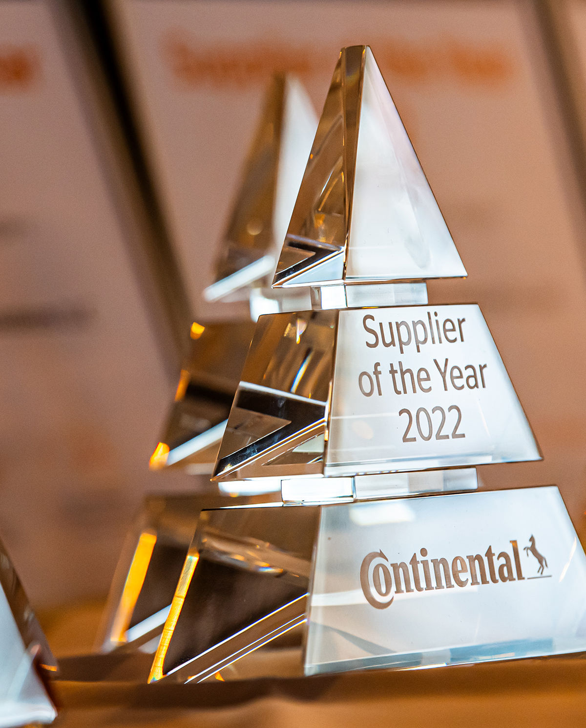 Continental Automotive Suppliers Awards Trophy
