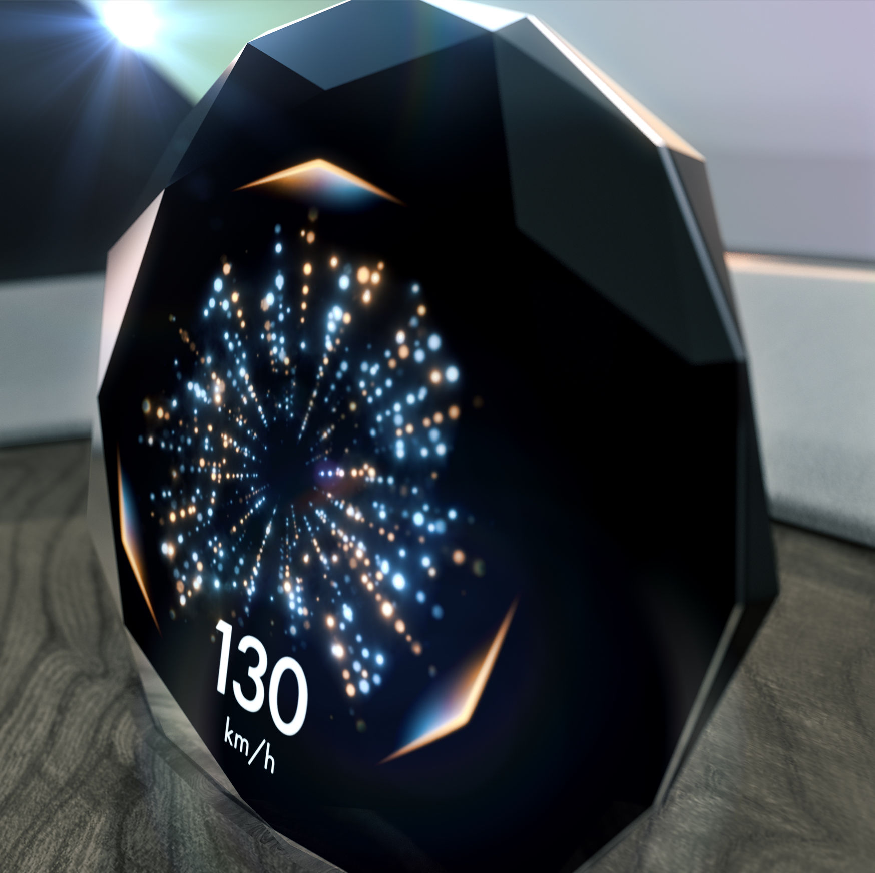 IF Design Award Luxury Minimalism Concept Speedometer