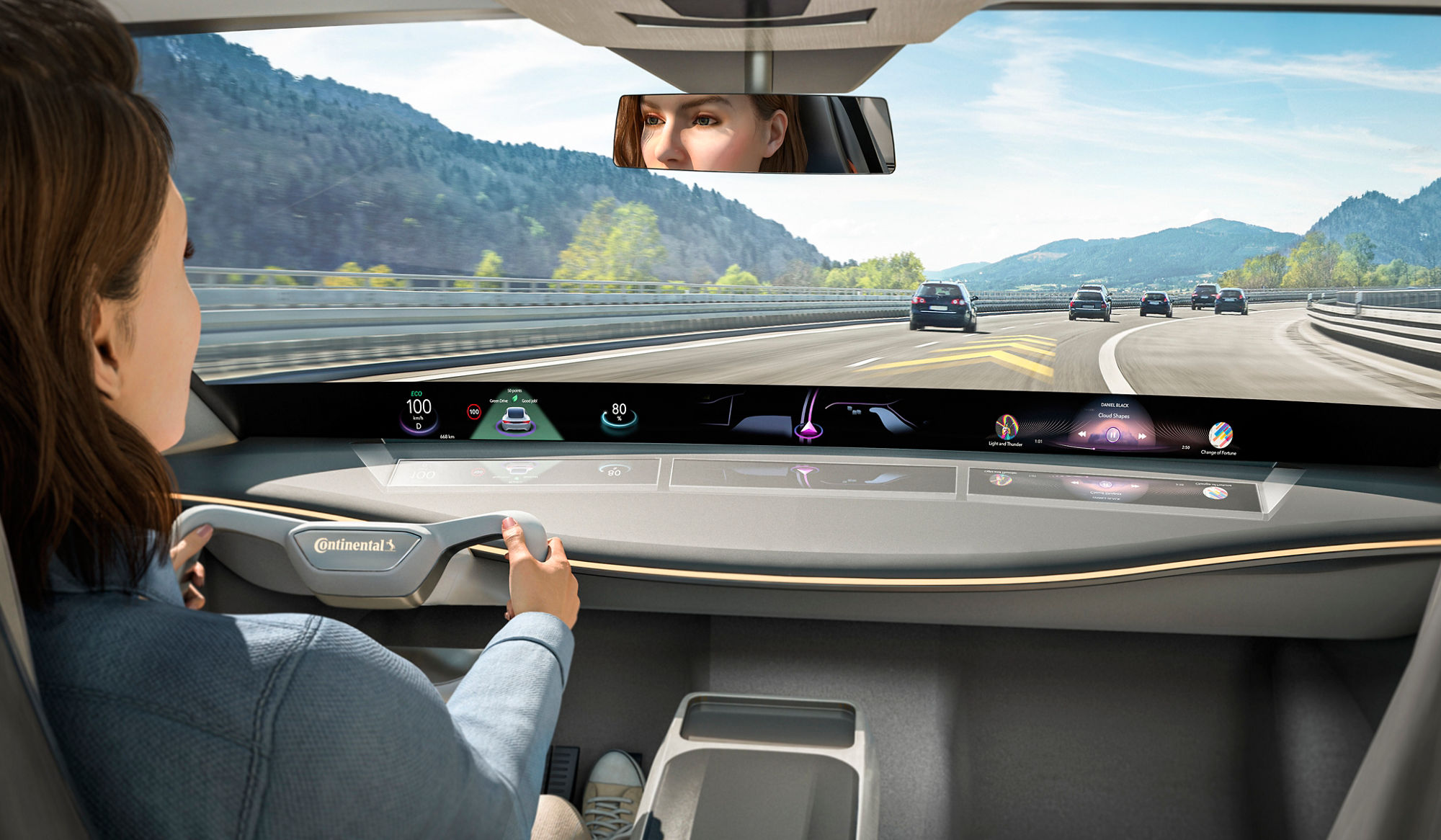 How does heads-up-display (HUD) work? #Continental explains