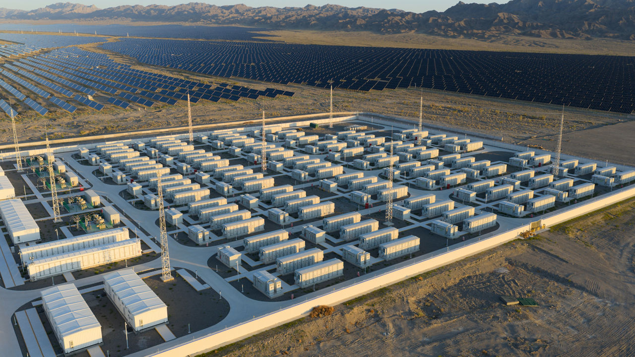 power storage station