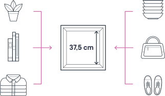 wysokość modułu 37,5 cm