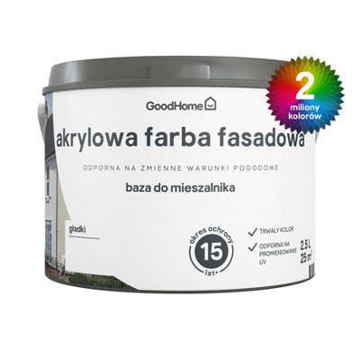 Farba fasadowa GoodHome akrylowa