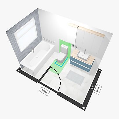 b&q bathroom planner | design your own bathroom online