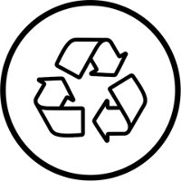 opakowania taśm z recyklingu (min. 90%)