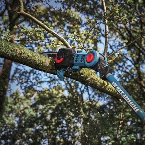 Pilarka akumulatorowa na wysięgniku Erbauer 18 V 20 cm