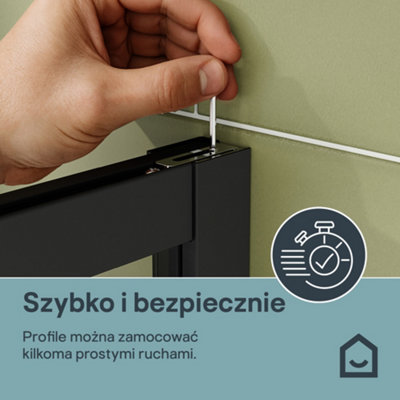 łatwy montaż - proste, szybkie i bezpieczne mocowanie