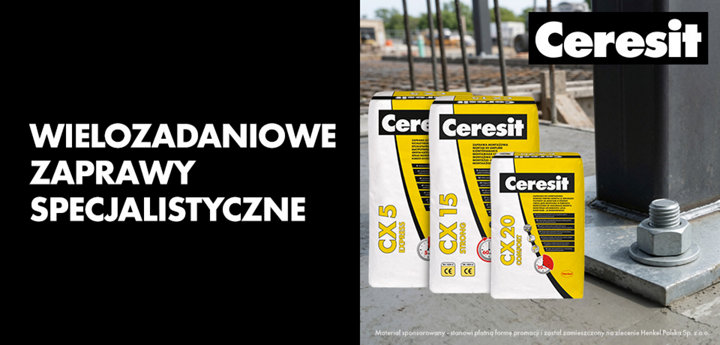 Wielozadaniowe zaprawy specjalistyczne