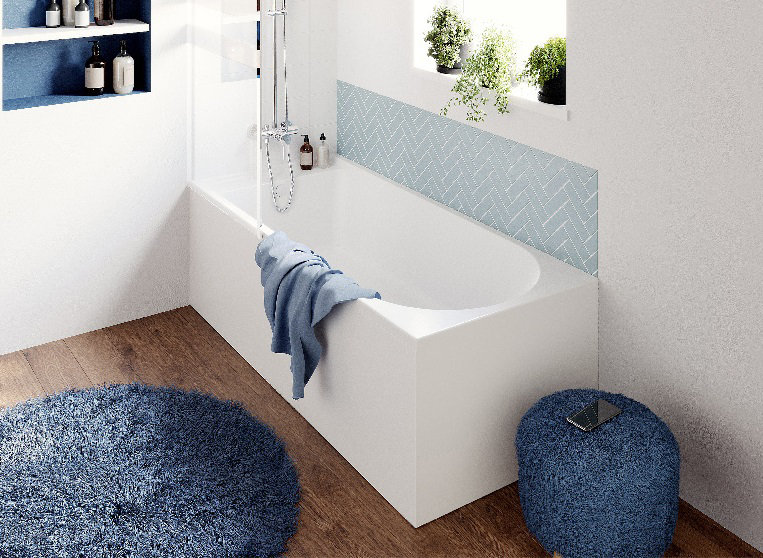 L’installation d’une baignoire d’angle ou droite