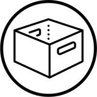 pudełka transportowe z recyklingu (min. 90%)