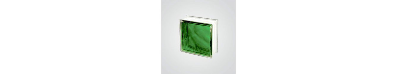 Pustak szklany Seves 1908 WGR zielony