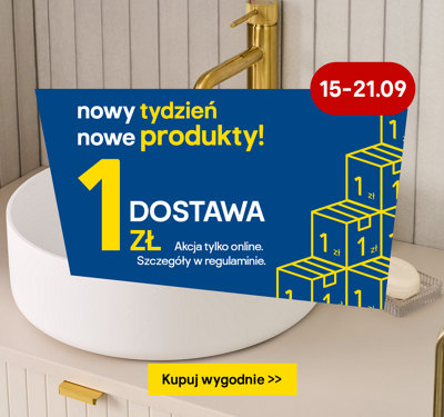 15-21.09 nowy tydzień, nowe produkty tylko online w dostawie za 1 zł. Szczegóły akcji w regulaminie