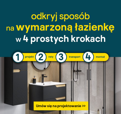 Zaprojektujemy twoją łazienkę w 4 prostych krokach