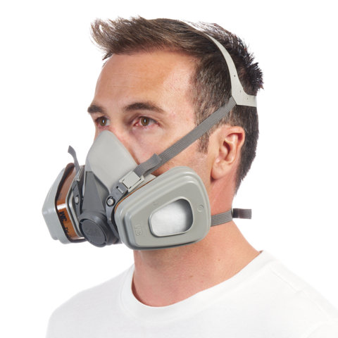 3M™ półmaska z wymiennymi filtrami 6002KIT-1