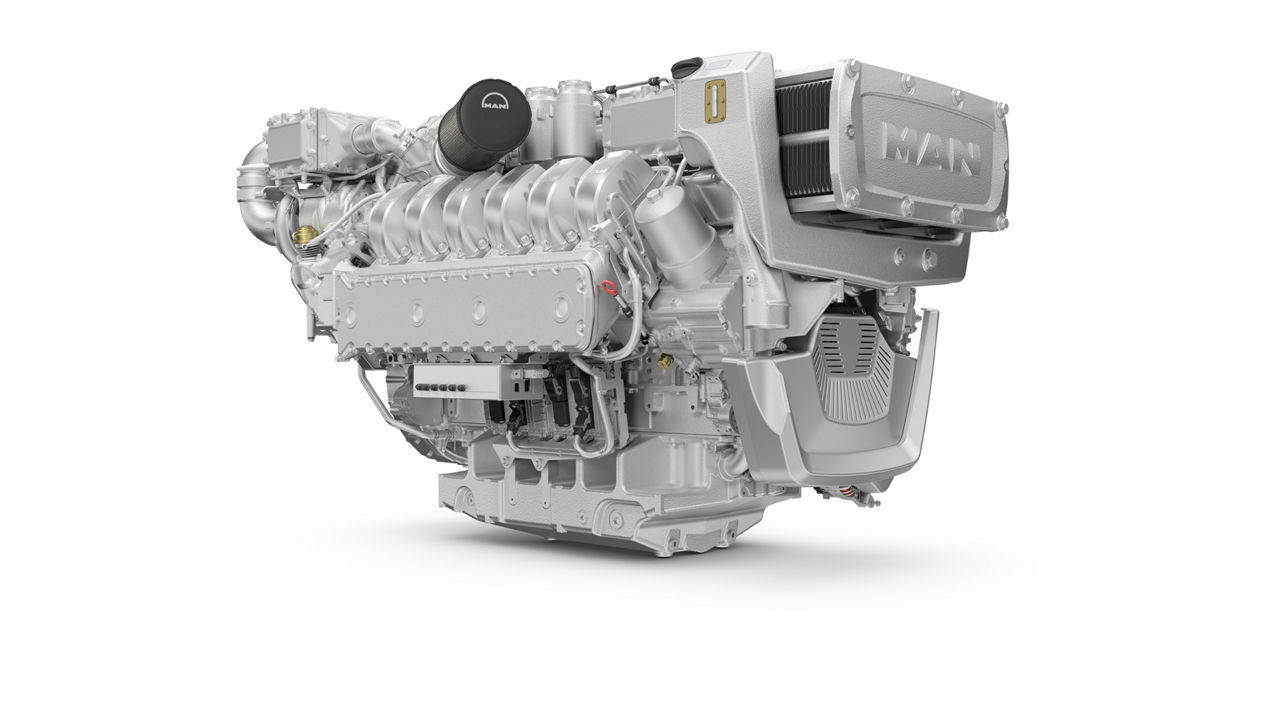 MAN Energy Solutions MAN D3872 LE32x / LE33x Auxiliary GenSet