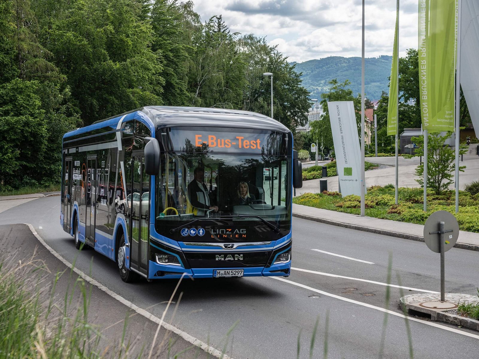 man lion’s city e, električni autobus, električni autobus man, električni autobusi, Austrija, Linz