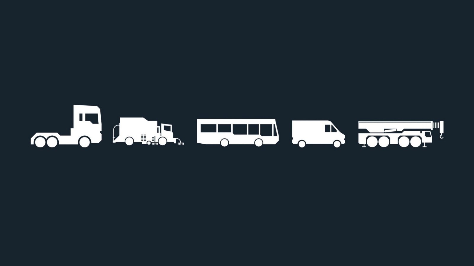 Verschiedene MAN Produkte als Icons dargestellt