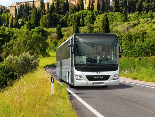 MAN Lion’s Intercity kaukoliikennekäytössä