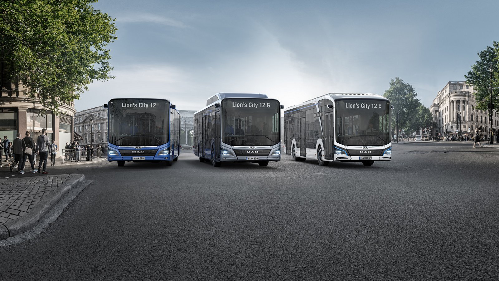 Alle MAN Lion’s City Stadtbusse und Spezifikationen 