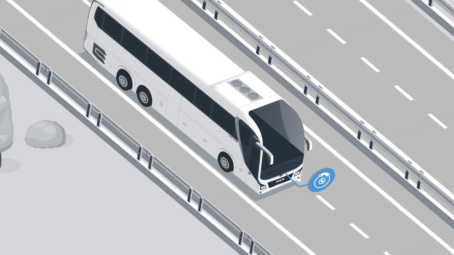 Electronic brake system (EBS) & MAN BrakeMatic